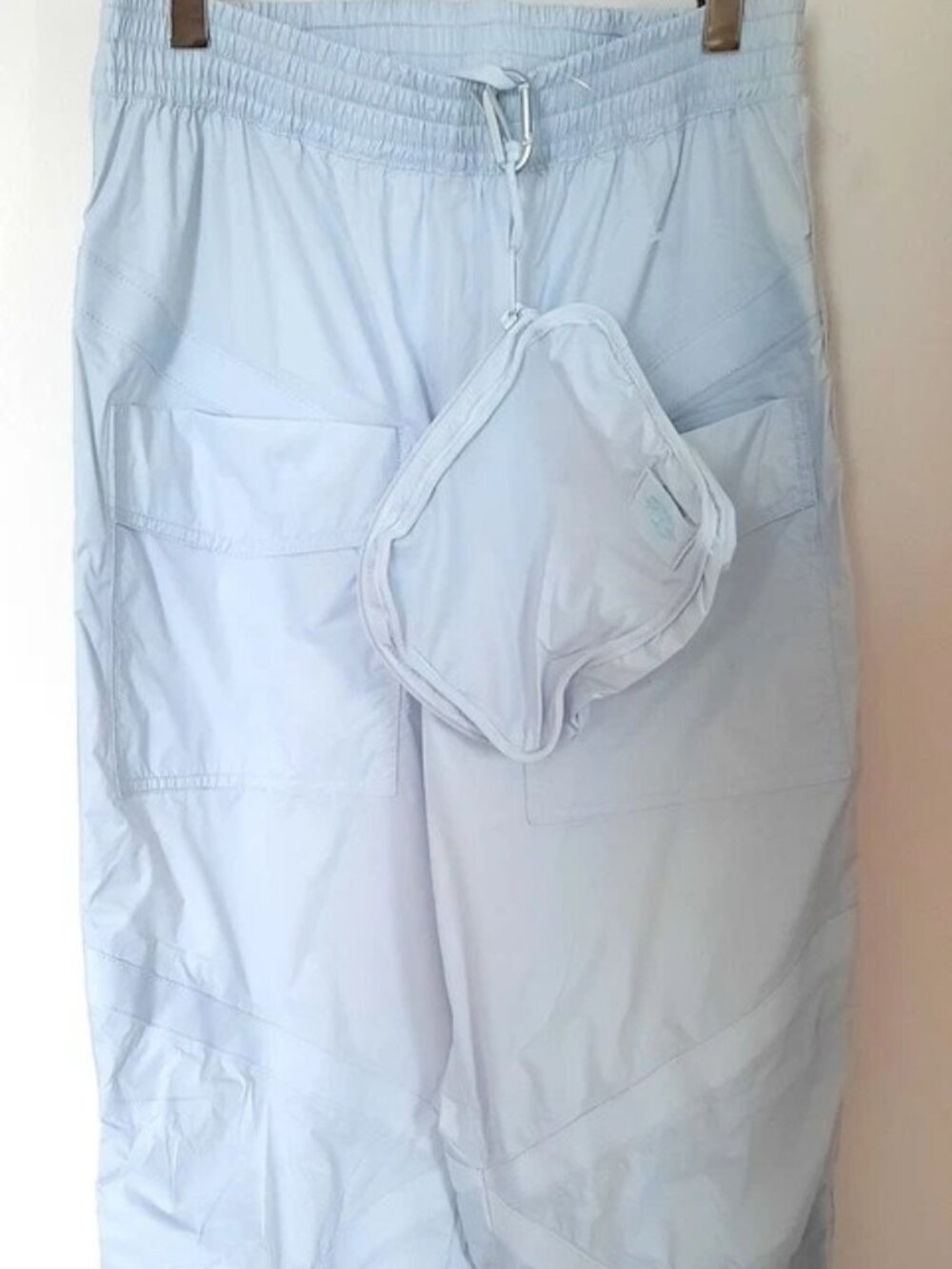 Free People FP Movement Joggers Nylon Light Blue Size S
